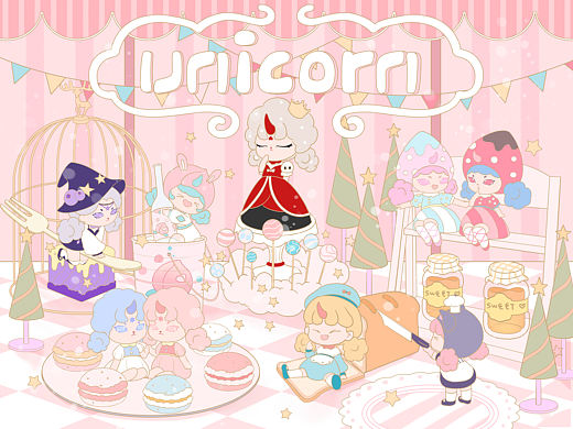 unicorn甜品时间