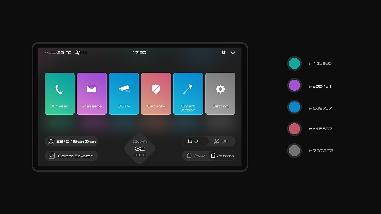 智能建筑系统（图ZMTI3MzY5MDg0） - 软件界面 - 站酷设计师Leafzombie原创素材 - 站酷ZCOOL