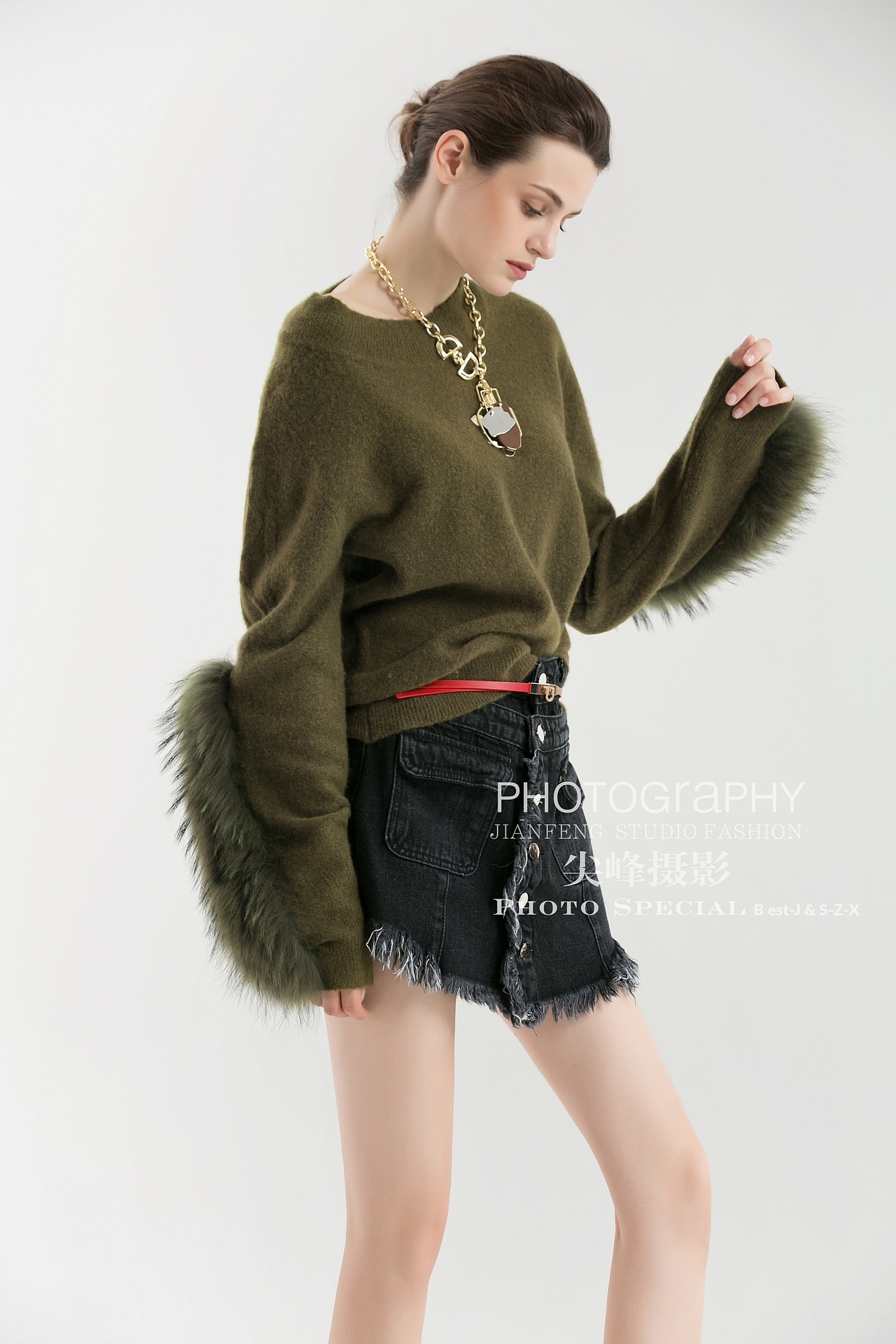 身材超好外模 气质女装（图ZMTY1NTI4NDYw） - 时尚/艺术摄影 - 站酷设计师尖峰摄影原创素材 - 站酷ZCOOL