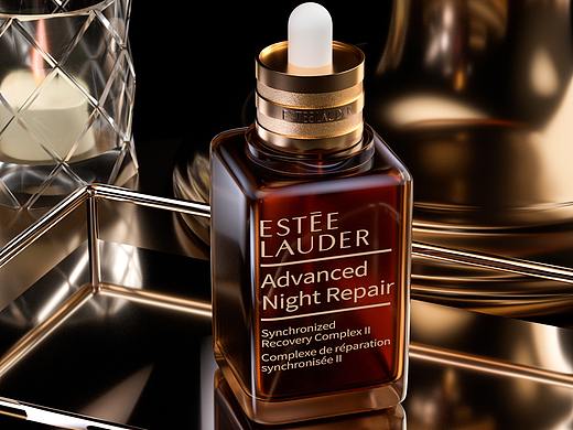 雅斯兰黛精华建模渲染