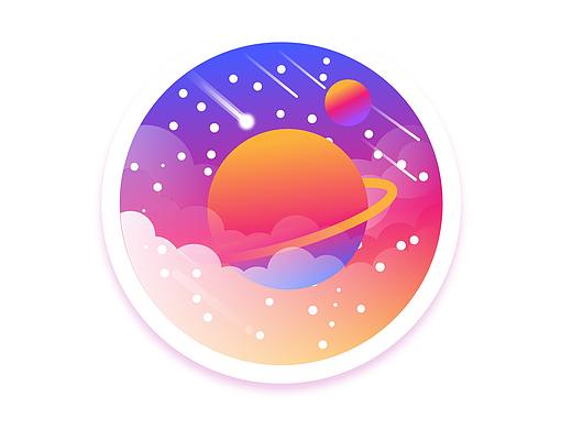 图标练习 流浪星球