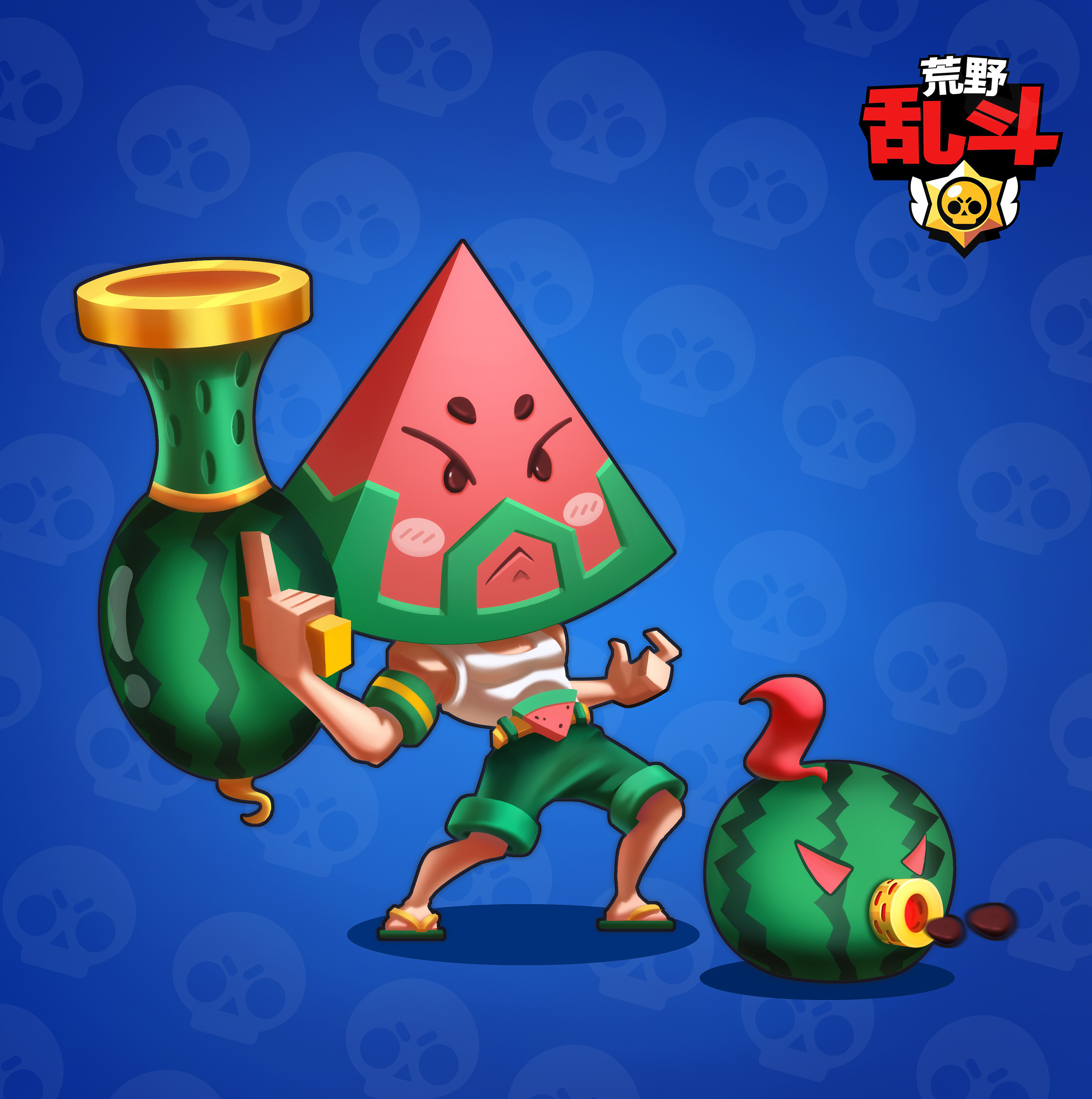 荒野乱斗角色练习 非官方|插画|游戏原画|kongfu鱼 - 原创作品 - 站酷