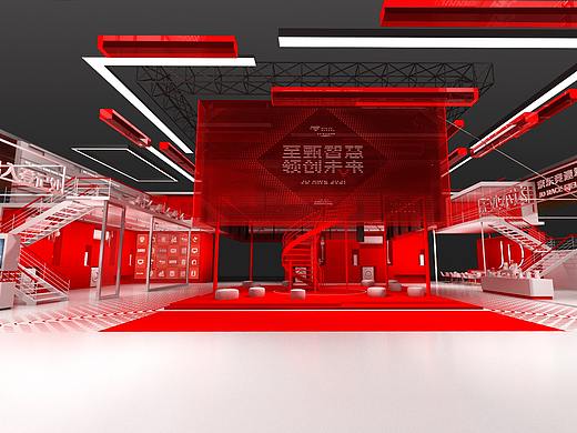 一个独立展位方案