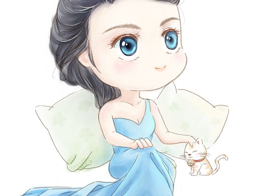 Q版人物（个人主页-ZMTUxNzI1MDA=） - 艺术插画 - 站酷设计师小笑笑原创素材 - 站酷ZCOOL