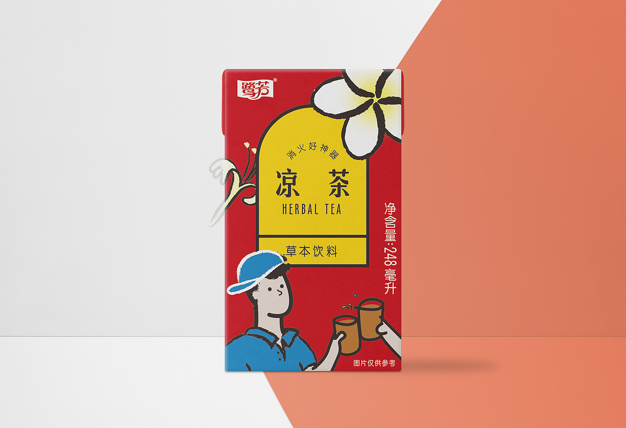 鹭芳&饿了么定制版饮料包装设计（图ZMTIyNTkzNDA0） - 包装 - 站酷设计师cmh123原创素材 - 站酷ZCOOL