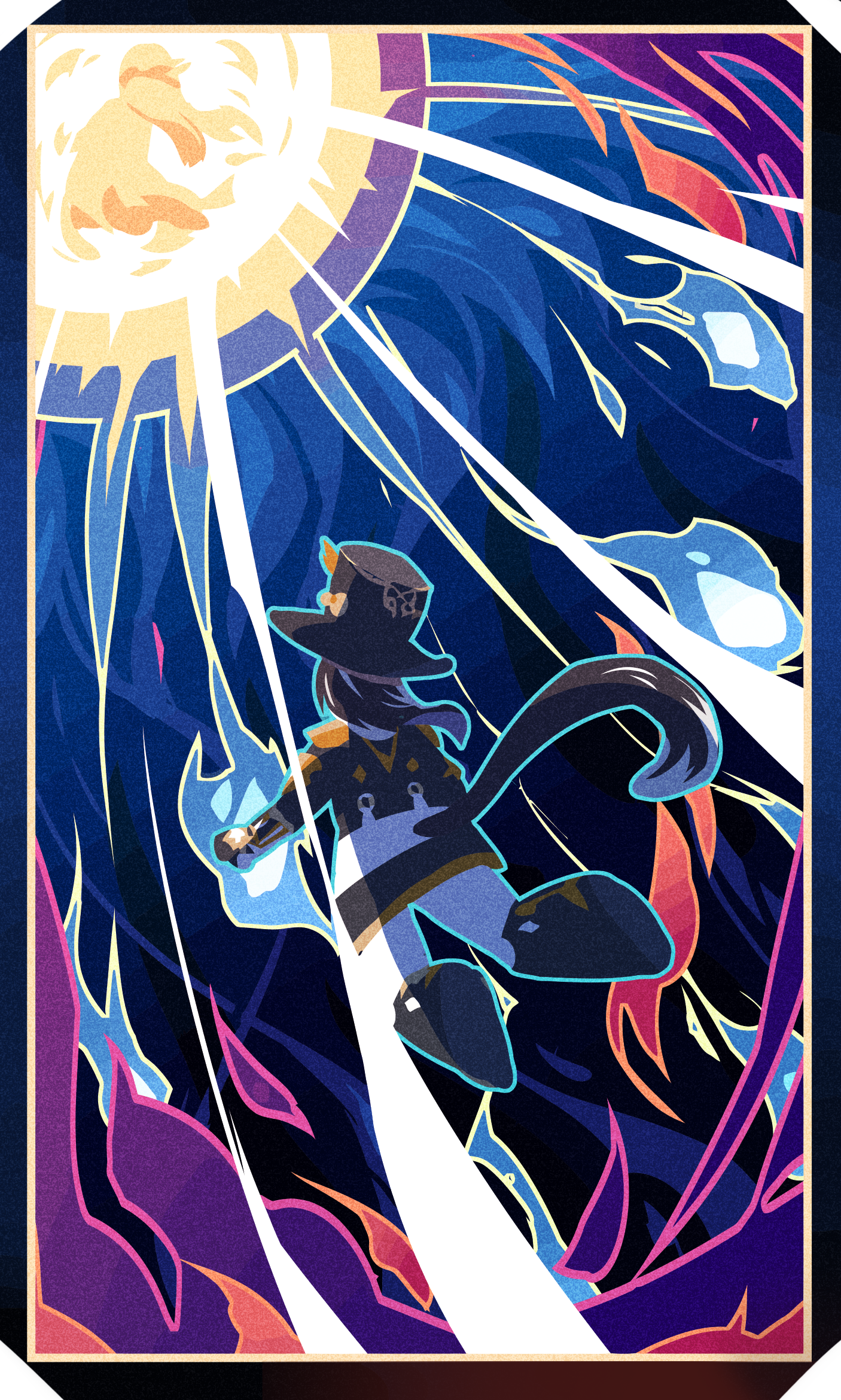 【ff14】剧情插画海报设计