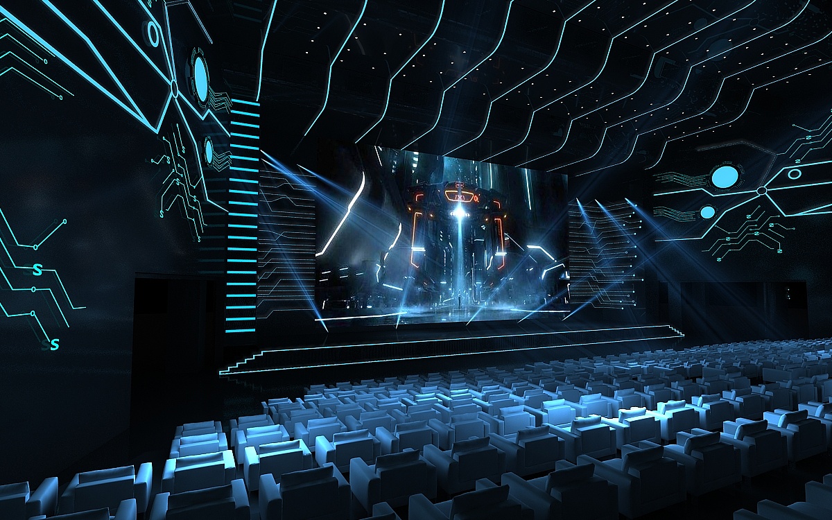 舞美设计舞台科技感灯带线条