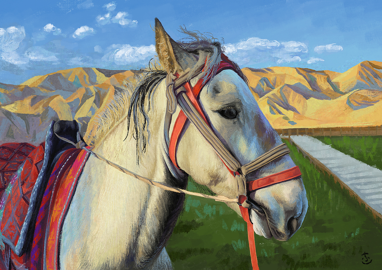 马（图ZMjA1MjgxNTYw） - 创作习作 - 站酷设计师是木小二呀原创素材 - 站酷ZCOOL