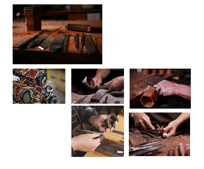 紫檀扁八角详情页面