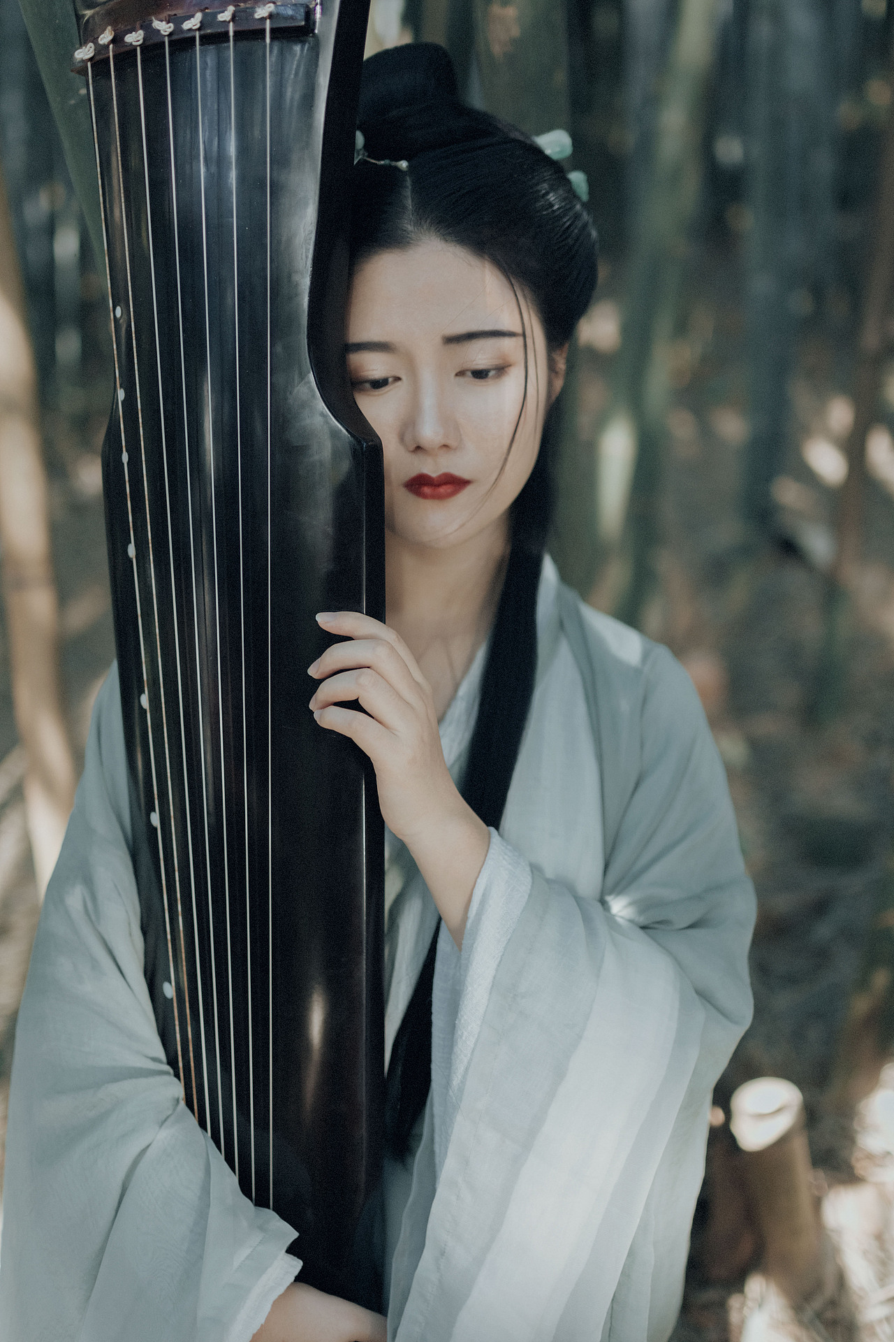 竹间影（图ZMTM1MjAxOTky） - 人像摄影 - 站酷设计师若寒Rock原创素材 - 站酷ZCOOL