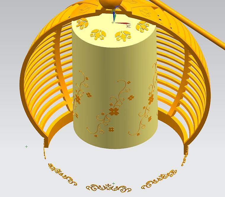 毕业作品，犀牛产品造型设计，3D模型渲图灯具产品（图ZOTgwMjkwNzY=） - 生活用品 - 站酷设计师顽物不是艺术丶原创素材 - 站酷ZCOOL