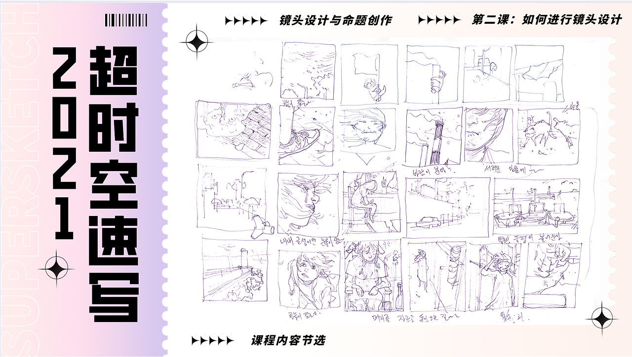 如何进行镜头设计【镜头设计与命题创作】课程内容节选