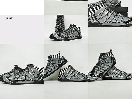 黑白绳艺日系中帮手绘帆布鞋（个人主页-ZNDMyNDA5NDQ=） - 其他手工艺 - 站酷设计师山野先生原创素材 - 站酷ZCOOL