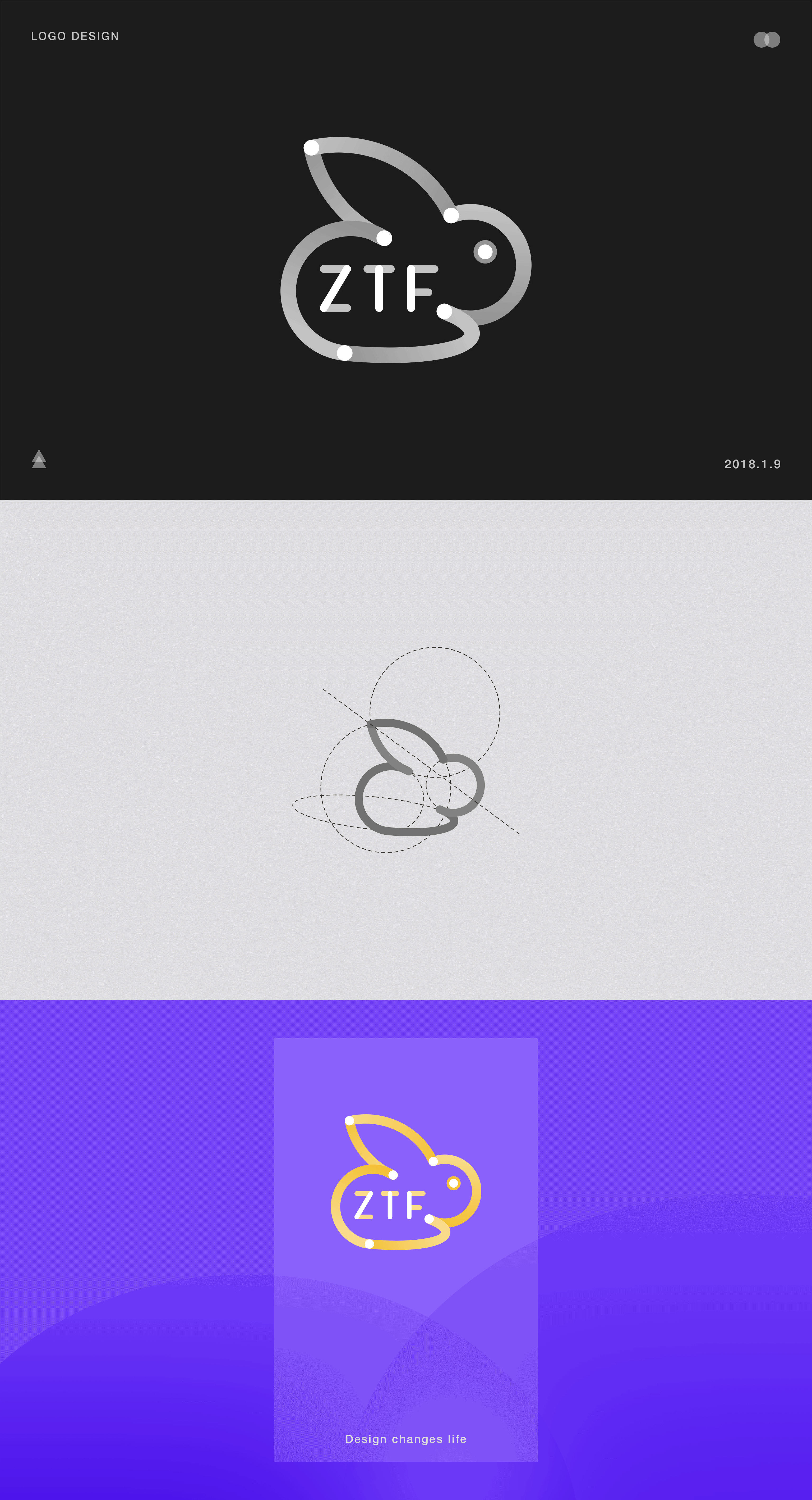 兔子logo_非常如此-站酷zcool