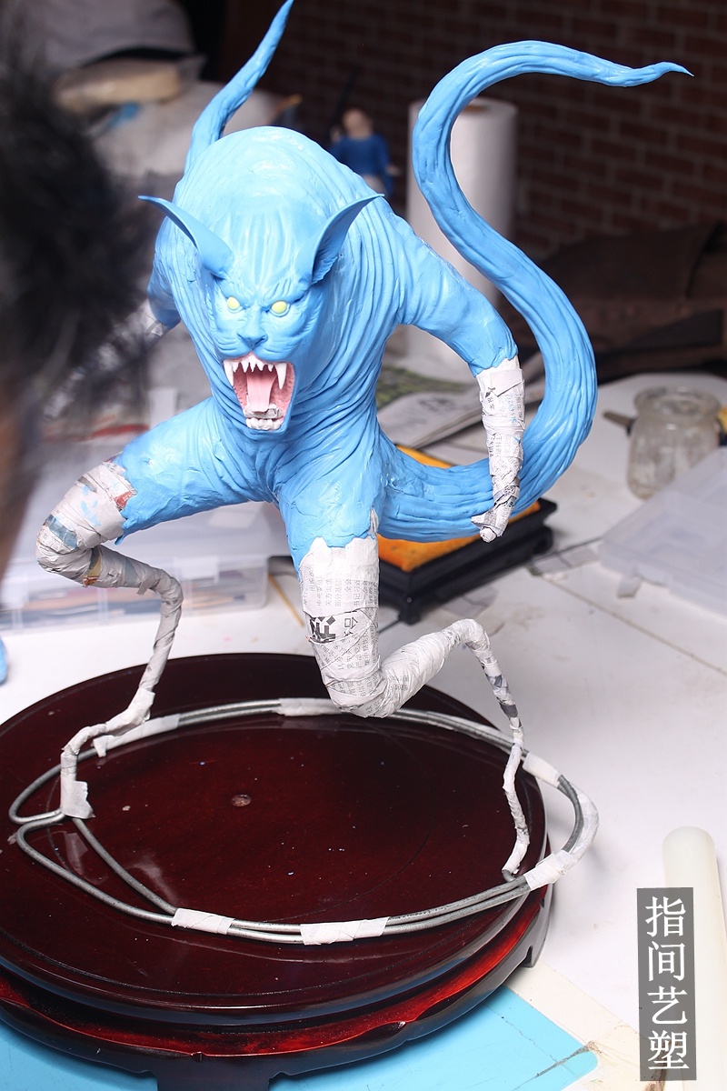 面塑(二尾)|手工艺|手办/模玩|贺加贵3d翻糖 - 原创作品 - 站酷