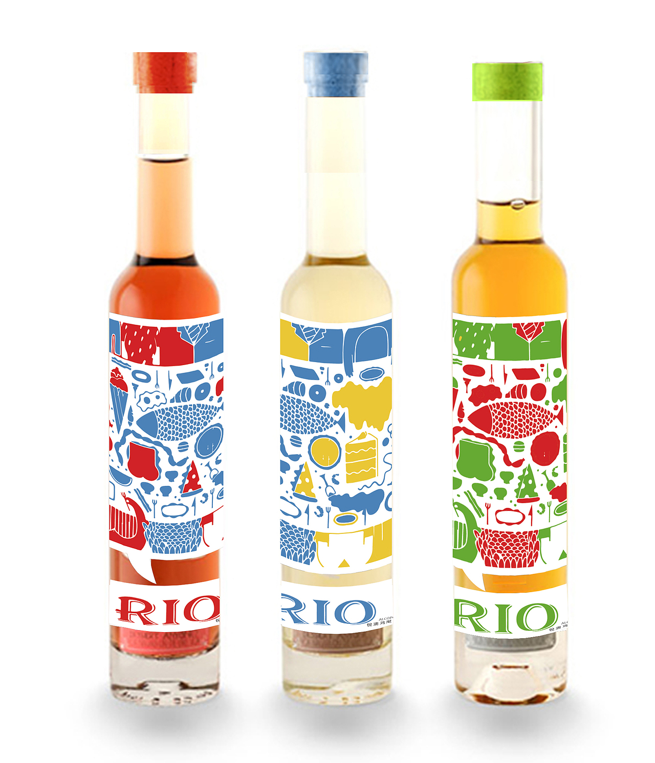 鸡尾酒包装设计