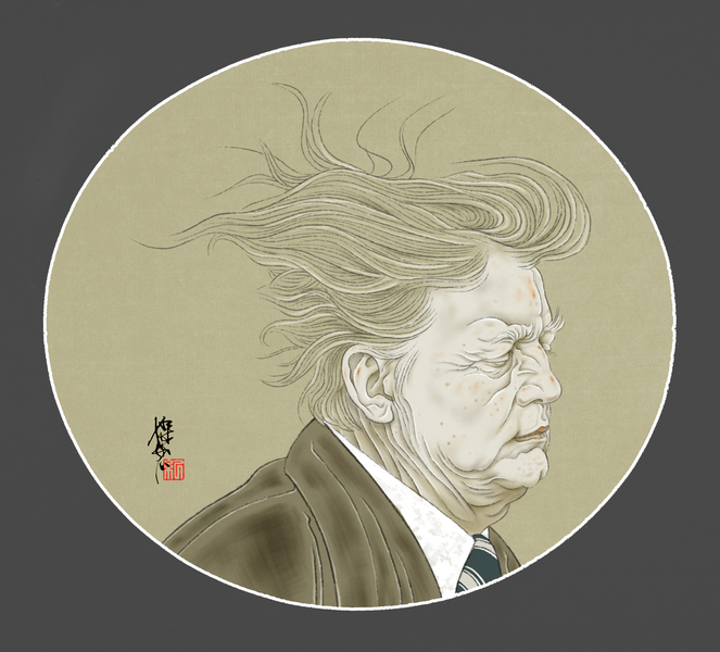 懂王真的太抽象了 - 特朗普漫画设计合辑