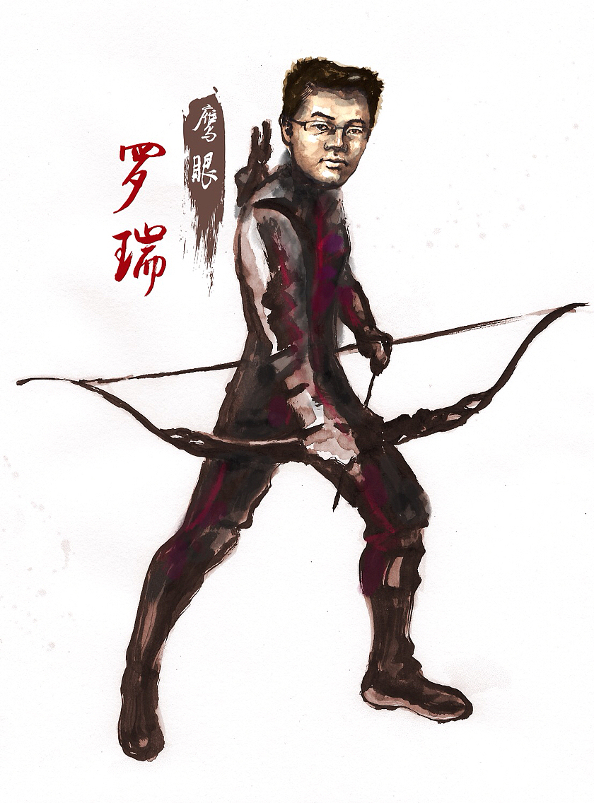 复仇者联盟之团队角色肖像（图ZMzk0OTgyODg=） - 创作习作 - 站酷设计师明泊而已原创素材 - 站酷ZCOOL