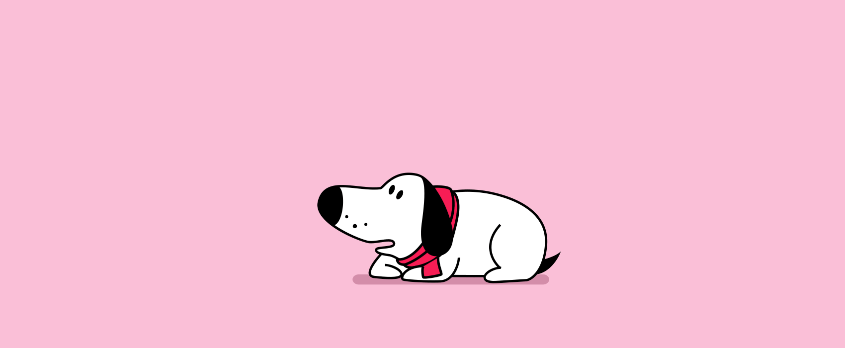 蠢萌小汪来啦（图ZMTA2OTA5MTY4） - 创作习作 - 站酷设计师DD插画原创素材 - 站酷ZCOOL