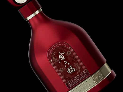 6月白酒瓶型包装设计