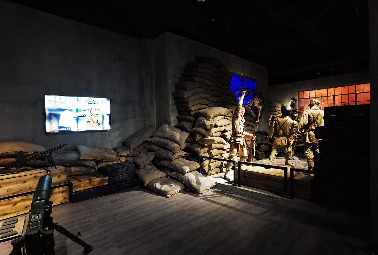 四行仓库（图ZMjQzMDY1ODIw） - 展陈设计 - 站酷设计师海峰的风原创素材 - 站酷ZCOOL