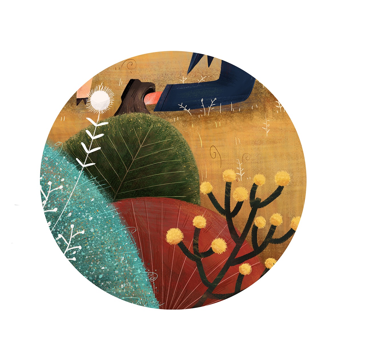 原创插画场景（图ZMTE0OTQzMzQ0） - 儿童插画 - 站酷设计师甜筒懵懵哒原创素材 - 站酷ZCOOL