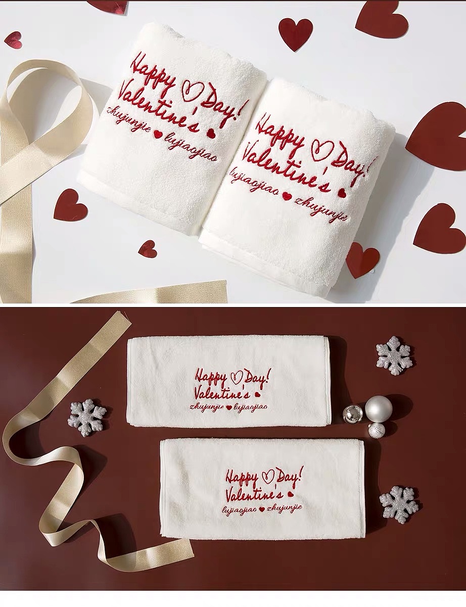 情人节特别定制毛巾拍摄（图ZMTQyODI1Mjk2） - 产品摄影 - 站酷设计师碎朵家居原创素材 - 站酷ZCOOL