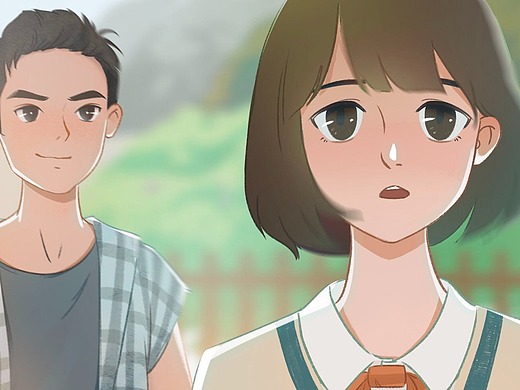 少年的你插画-创作习作2年前再.