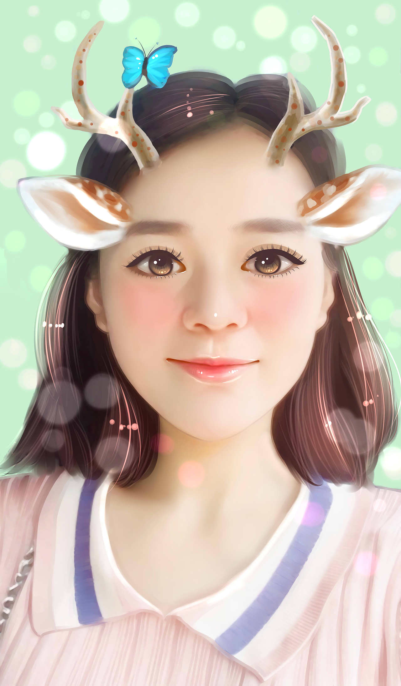 人物绘画/照片转手绘/数位板绘画/SAI绘画练习/李钟硕人物画像/W两个世界主角画像/电脑软件绘画（图ZNTczODgxMDg=） - 艺术插画 - 站酷设计师粉色雪7320原创素材 - 站酷ZCOOL