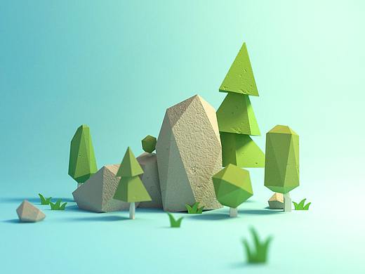 LOWPOLY | 能让人开心的小模型们