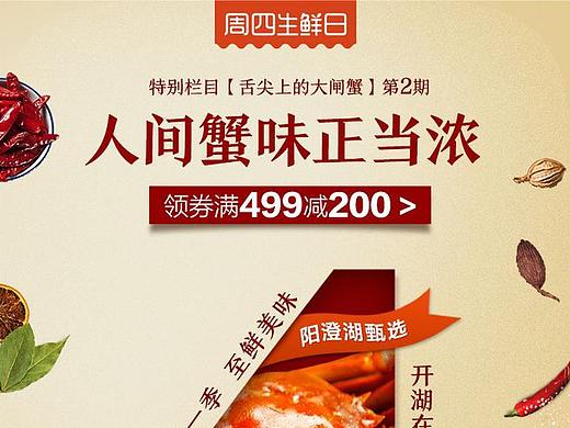 大闸蟹专题 大闸蟹海报