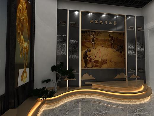 非遗展馆展示展览设计3D效果图