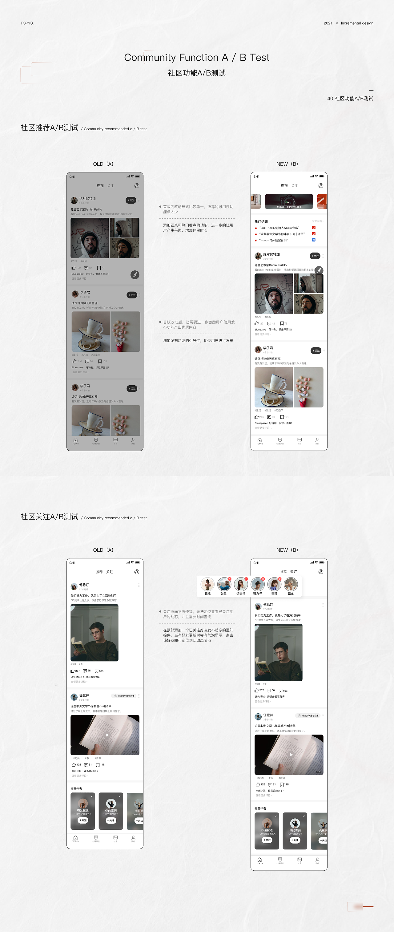 TOPYS 增量设计作品