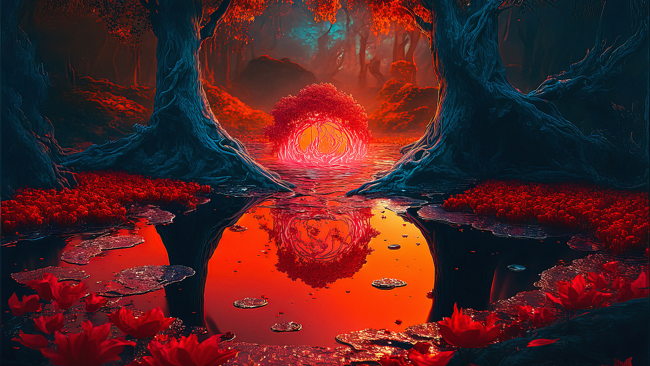 AI绘画 | 玫瑰秘境（图ZMzIzNTMzMjQw） - AI作品 - 站酷设计师Theo_M原创素材 - 站酷ZCOOL