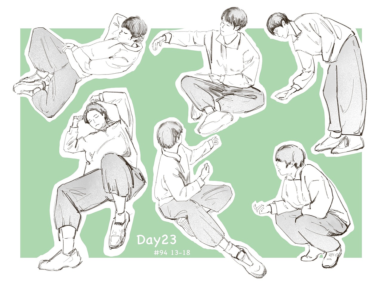 #速寫60天挑戰(zhàn)賽#Day23@速寫班長\u2028（圖ZMjkzOTUxNTA0） - 創(chuàng)作習(xí)作 - 站酷設(shè)計師木頭傀儡s原創(chuàng)素材 - 站酷ZCOOL