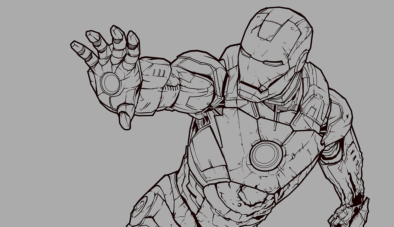 一个铁人|插画|创作习作|巨型野猫人_原创作品-站酷zcool