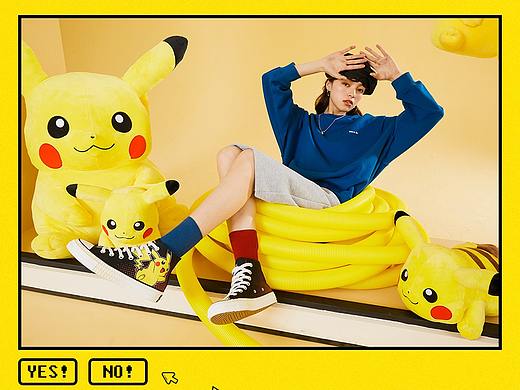 宝可梦跨界联名拍摄|环球女鞋 x PM 