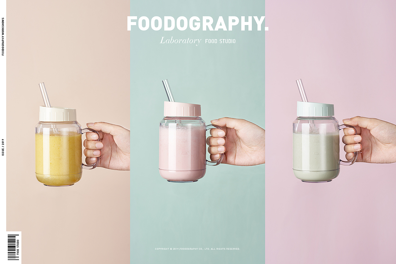 一杯家用 一杯便携|小熊双杯果汁机|foodography