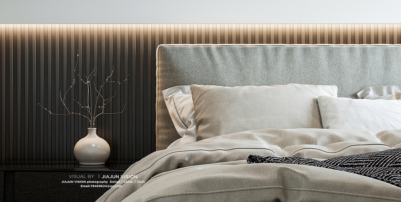 现代简约风格效果图表现