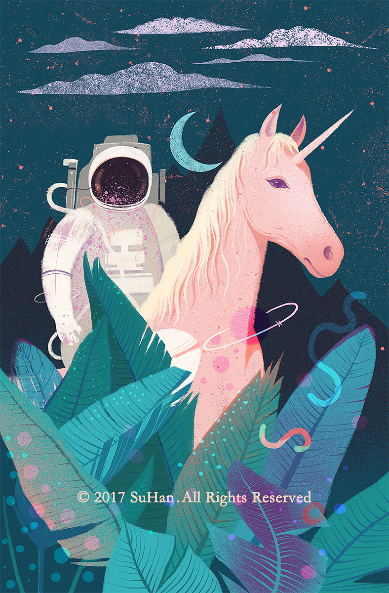 插画合集《去远方》