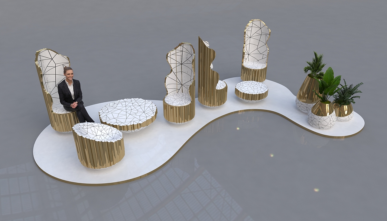 一些美陈装置（图ZMTg0NjIwNTQ0） - 其他三维 - 站酷设计师AngelaBobby原创素材 - 站酷ZCOOL