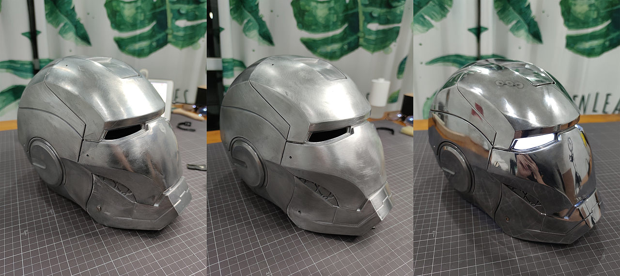 金屬鋼鐵俠頭盔—終于盤好了！（圖ZMjI5Nzg0NDYw） - 工藝品設(shè)計(jì) - 站酷設(shè)計(jì)師劉一手原創(chuàng)素材 - 站酷ZCOOL