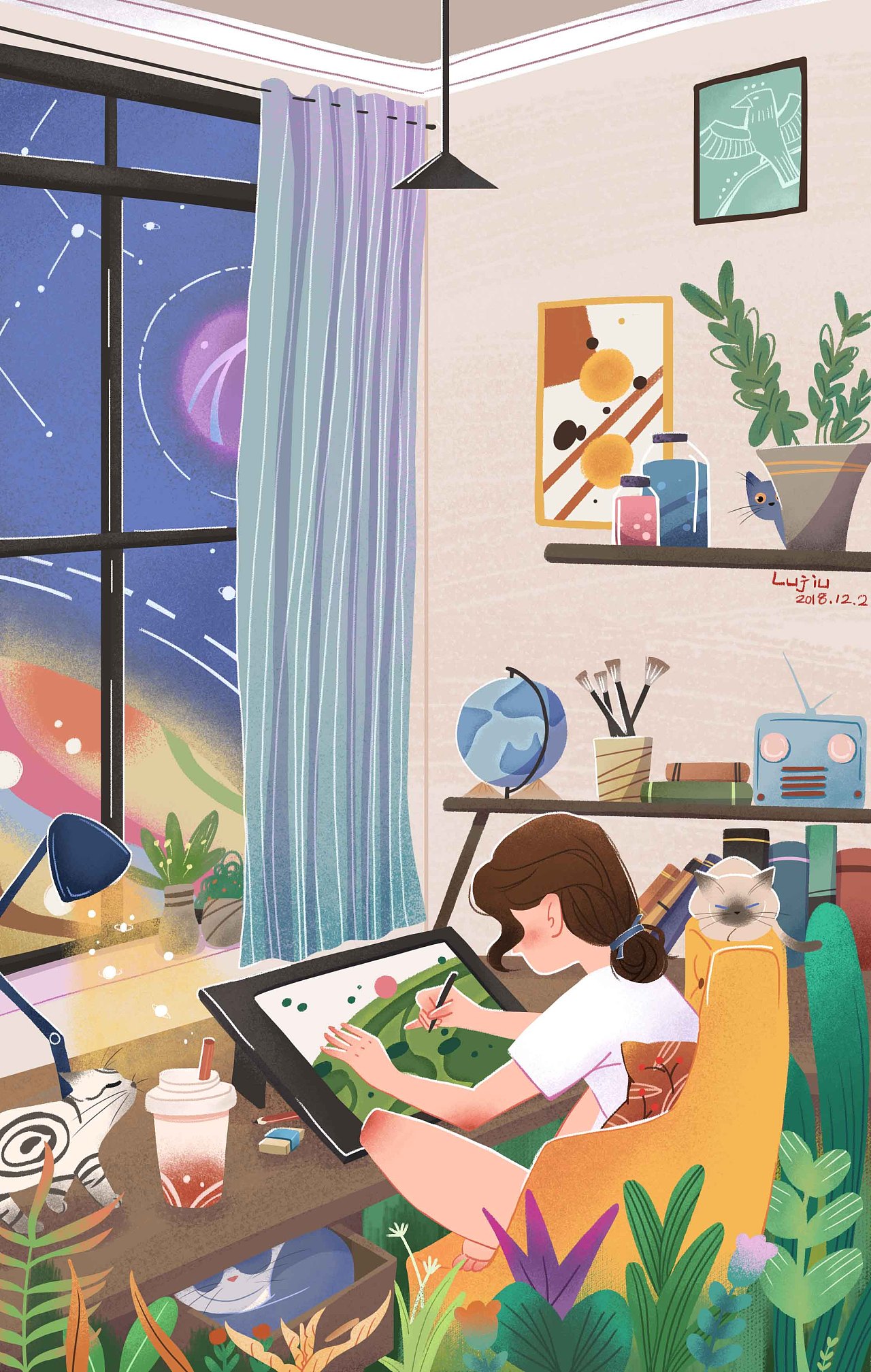 理想中的工作台