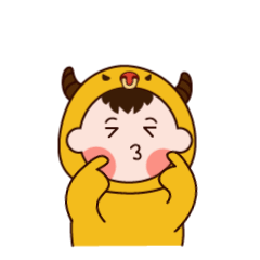 牛小米表情包设计（图ZMjA2NzM0OTgw） - IP形象 - 站酷设计师不吃月亮原创素材 - 站酷ZCOOL