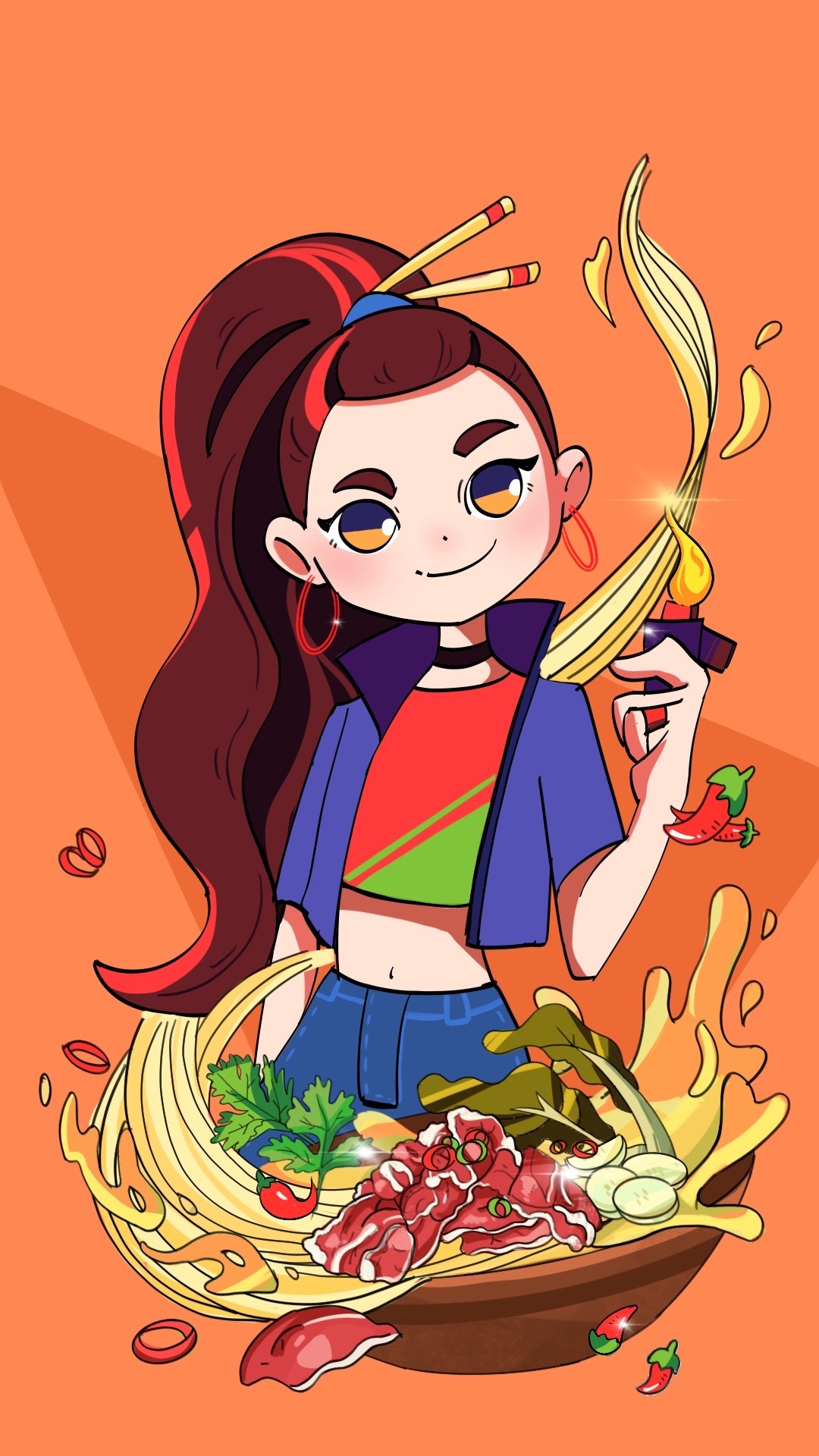 商业插画美食篇【原创】