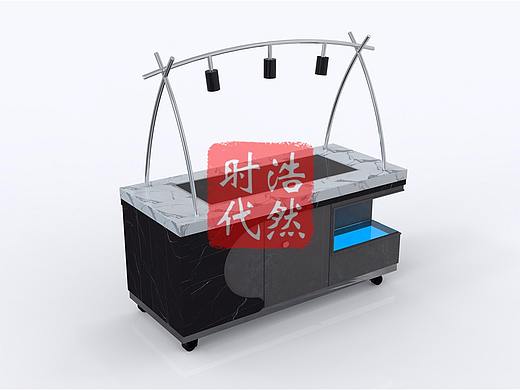 酒店移动自助餐台和布菲台折叠布菲台图片