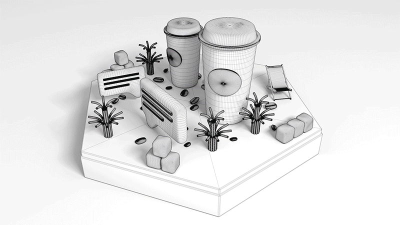 CINEMA 4D 日常（图ZMTU2ODg3MTEy） - 场景 - 站酷设计师油条爱煎饼原创素材 - 站酷ZCOOL