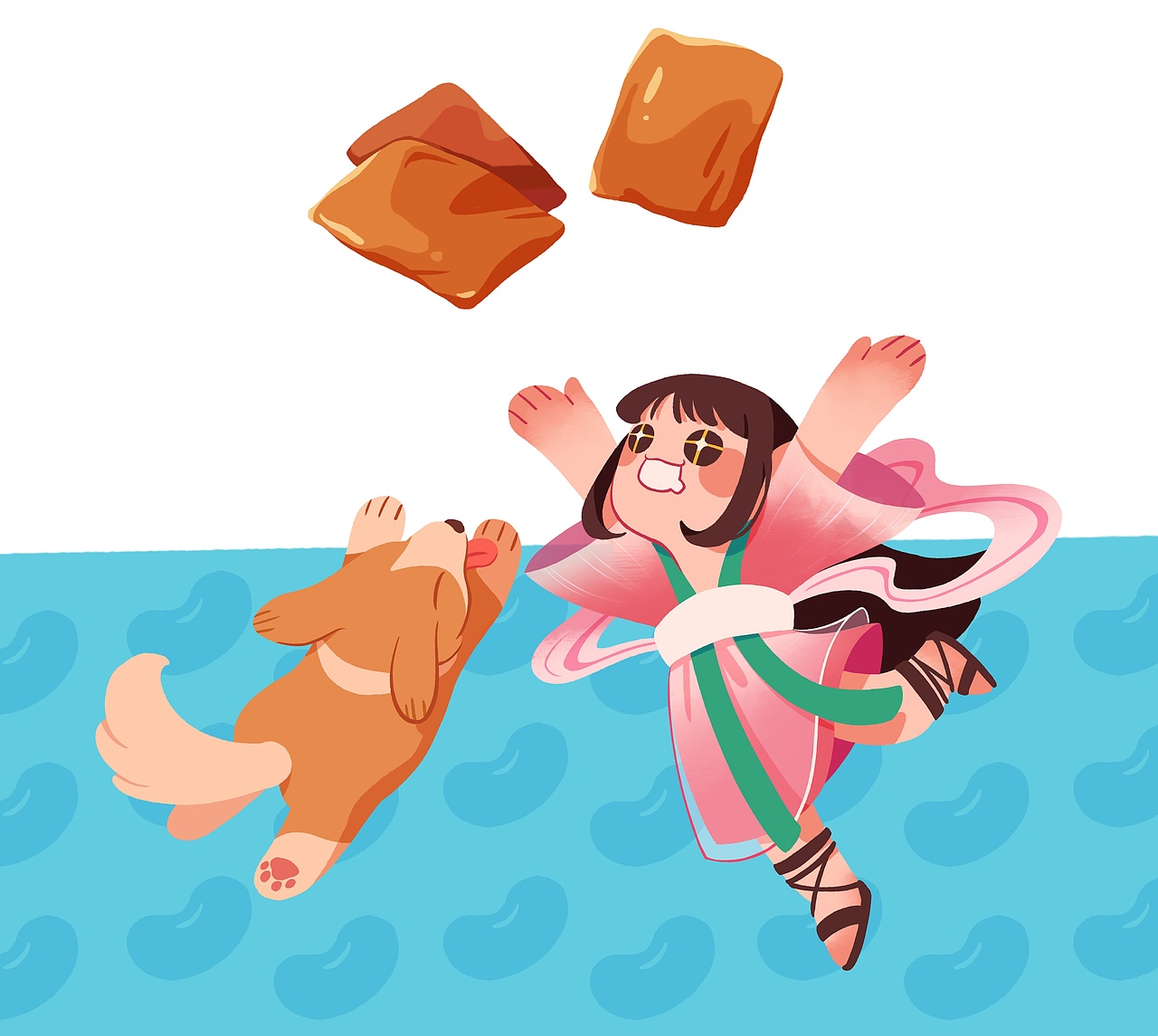 一套包装插画（图ZMjA4NjcxOTky） - 商业插画 - 站酷设计师锅巴巴巴巴巴巴巴原创素材 - 站酷ZCOOL