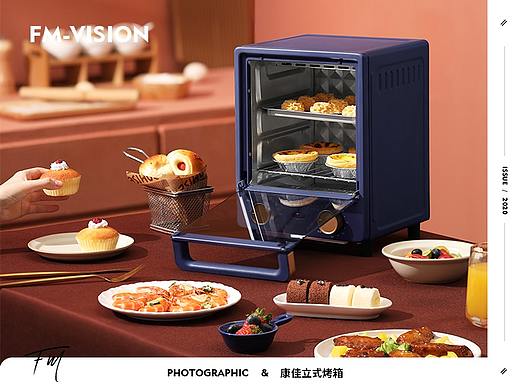 KONKA康佳 X FM方米 立式烤箱 详情页 