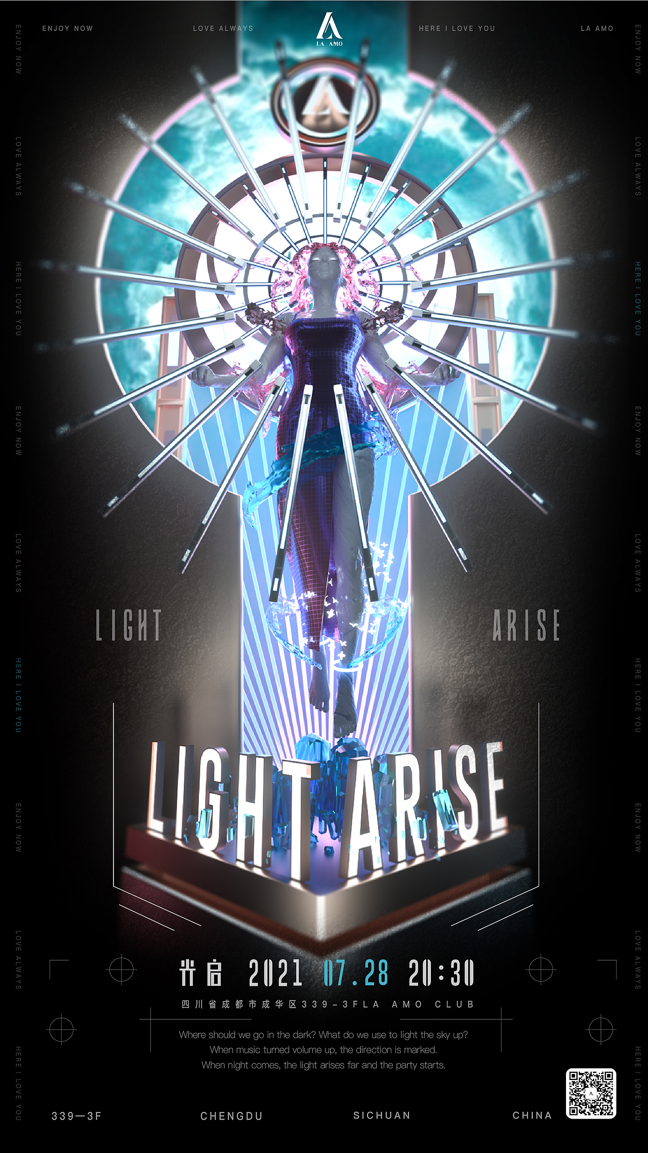 Shin 系列海报作品—Light arise（图ZMjc1NTEyNjg4） - 海报 - 站酷设计师小鱼吧原创素材 - 站酷ZCOOL
